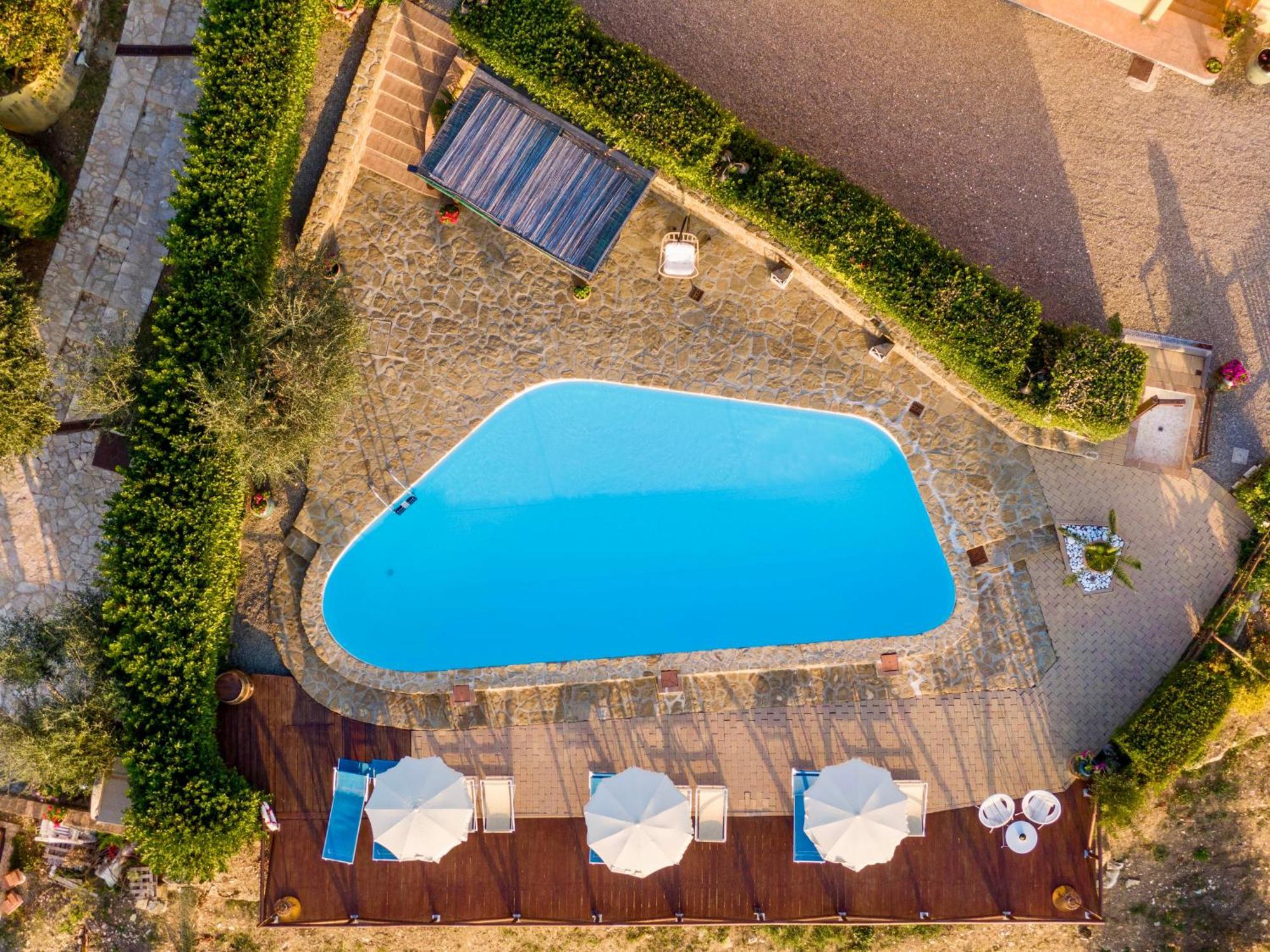 Podere Vergianoni Con Piscina E Vista Mozzafiato Tavarnelle Val di Pesa Exteriör bild