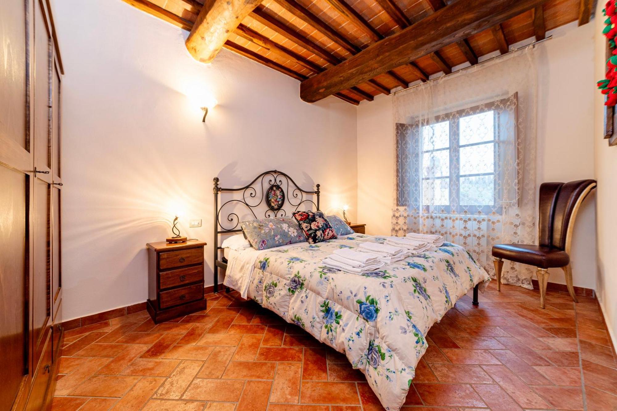 Podere Vergianoni Con Piscina E Vista Mozzafiato Tavarnelle Val di Pesa Exteriör bild